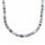 'Drops of Paradise' Natural Peruvian Opal Sterling Silver Necklace 75cts