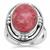 Norwegian Thulite Ring in Sterling Silver 10cts