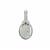Gem-Jelly™ Aquaprase™ Pendant with Champagne Diamond in Sterling Silver 1.30cts