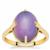 Purple Moonstone Ring in 9K Gold 5.60cts