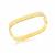 Bangle  in Gold Plated Sterling Silver