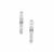 Ratanakiri Zircon Earrings in Sterling Silver 13.60cts