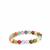 Colors of Brazilian Agate Stretchable Bracelet 85cts