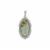 Aquaprase™ Pendant with Aquaiba™ Beryl in Sterling Silver 16.70cts