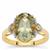 Csarite® Ring with Diamonds in 18K Gold 4.45cts