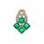 Panjshir Emerald Pendant with Diamonds in 18K Gold 2.14cts