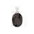 Shungite Pendant in Sterling Silver 12cts