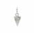 Howlite Pendant in Sterling Silver 3.40cts