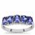 AA Tanzanite Ring in 9K White Gold 1.90cts