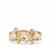 Idar Pink Morganite & White Zircon 9K Gold Ring ATGW 1.75cts