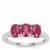 Kenyan Ruby Ring in Sterling Silver 1.90cts