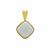 Amhara Opal Pendant in Gold Plated Sterling Silver 3.75cts