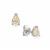 VSI Natural Yellow Diamonds Earrings in 9K White Gold 0.40cts