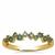 Seafoam Diamonds Ring in 9K Gold 0.30cts