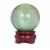 821.69cts Green Aventurine Sphere on Stand Approx 50mm