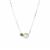 Komatsu Cultured Pearl Necklace with Burmese Jadeite in Sterling Silver 
