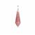 Strawberry Quartz Pendant in Sterling Silver 34cts