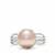   Naturally Lavender Cultured Pearl Ring in Sterling Silver (9.50mm)