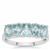 Ratanakiri Blue Zircon Ring in Sterling Silver 4.20cts