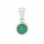 Sakota Emerald Pendant in Sterling Silver 0.80ct