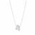 Herkimer Quartz Necklace in Sterling Silver 3.38cts