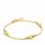 Bracelet in Gold Plated Sterling Silver