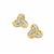 Diamonds Earrings in Gold Plated Sterling Silver 0.26ct