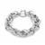 Bracelet  in Rhodium Plated Sterling Silver 20cm/8'