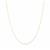 18'' Gold Plated Sterling Silver Classico Trace and Cubes Chain 2.40g