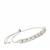 Marambaia Ice White Topaz Slider Bracelet in Sterling Silver 5.60cts 