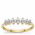 IF Diamonds Ring in 9K Gold 0.28ct