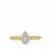 Diamond Ring in 18K Gold 0.27cts