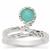 Amazonite Ring in Sterling Silver 0.90cts
