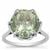 TheiaCut™ Prasiolite Ring in Sterling Silver 5.85cts