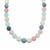 Multi-Colour Opal Necklace in Sterling Silver 160cts
