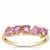 Ilakaka Natural Pink Sapphire Ring in 9K Gold 1ct