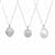 Herkimer Quartz Necklace in Sterling Silver 16.88cts