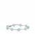 Aquamarine Bracelet in Sterling Silver 31.80cts