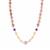 Purple Freshwater Pearl Statement Necklace By Suzie Menham Approx 9-12mm, 18 Inches