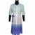 Destello Ombre Cotton Shirt Dress 100% Cotton (Choice of 3 Sizes) (Blue & Mint)