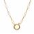 Necklace in Gold Plated Sterling Silver