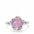 Nuristan Kunzite Ring in Sterling Silver 4.12cts