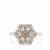 Diamond Ring in Sterling Silver 0.32ct