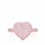 Morganite Heart Ring in Rose Tone Sterling Silver 4.24cts