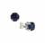 Madagascan Blue Sapphire Earrings in Sterling Silver 5.20cts