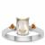 Serenite Ring with Diamantina Citrine in Sterling Silver 1.40cts