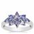 Tanzanite Ring in Sterling Silver 1.25cts
