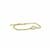 Jilin Peridot & Freshwater Cultured Pearl Gold Tone Sterling Silver Bracelet 