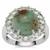 Aquaprase™ Ring with Aquaiba™ Beryl in Sterling Silver 6.30cts
