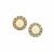 Ethiopian Opal with Aquaiba™ Beryl Earrings in 9K Gold 3.75cts
